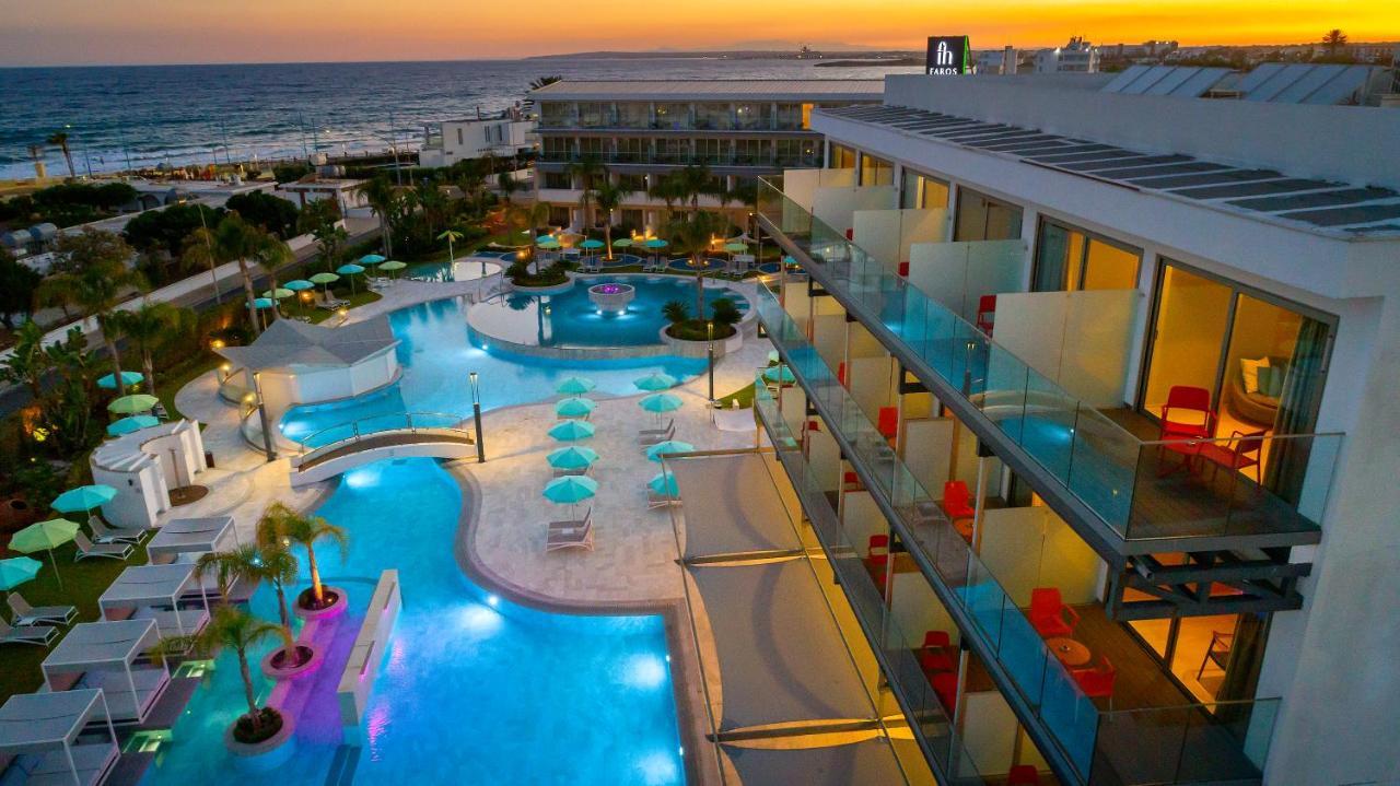 Faros Hotel Ayia Napa Bagian luar foto