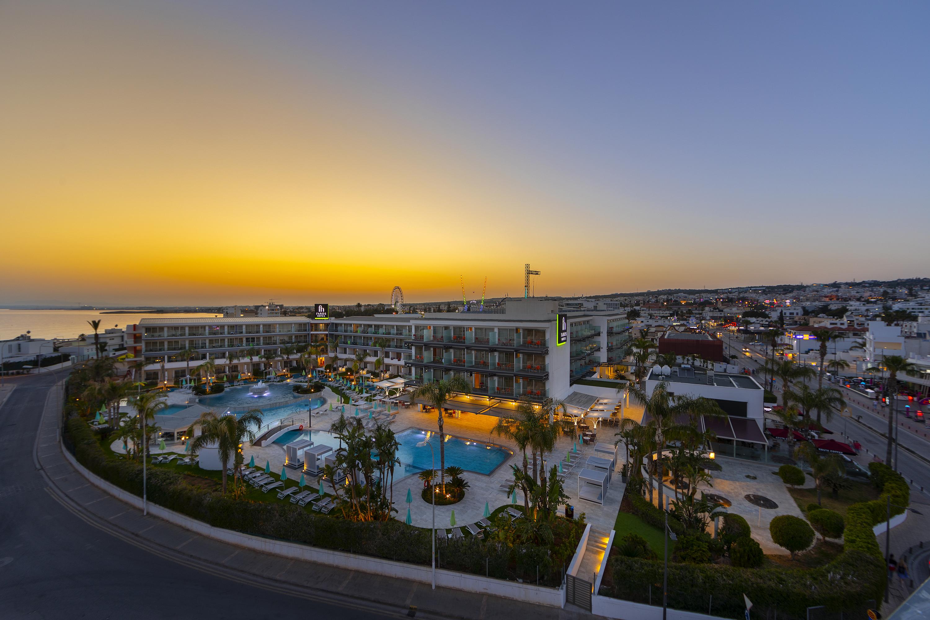 Faros Hotel Ayia Napa Bagian luar foto