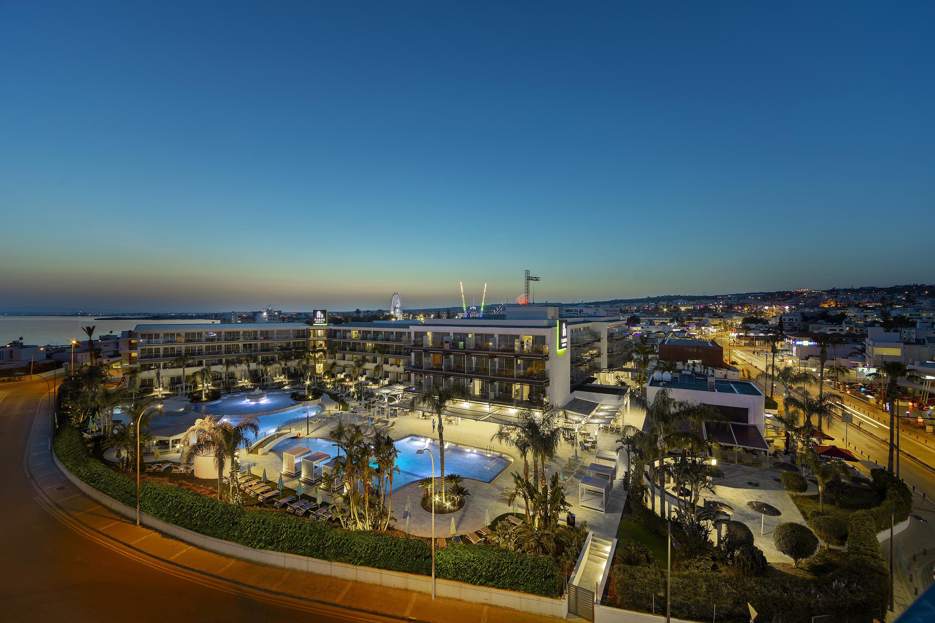 Faros Hotel Ayia Napa Bagian luar foto