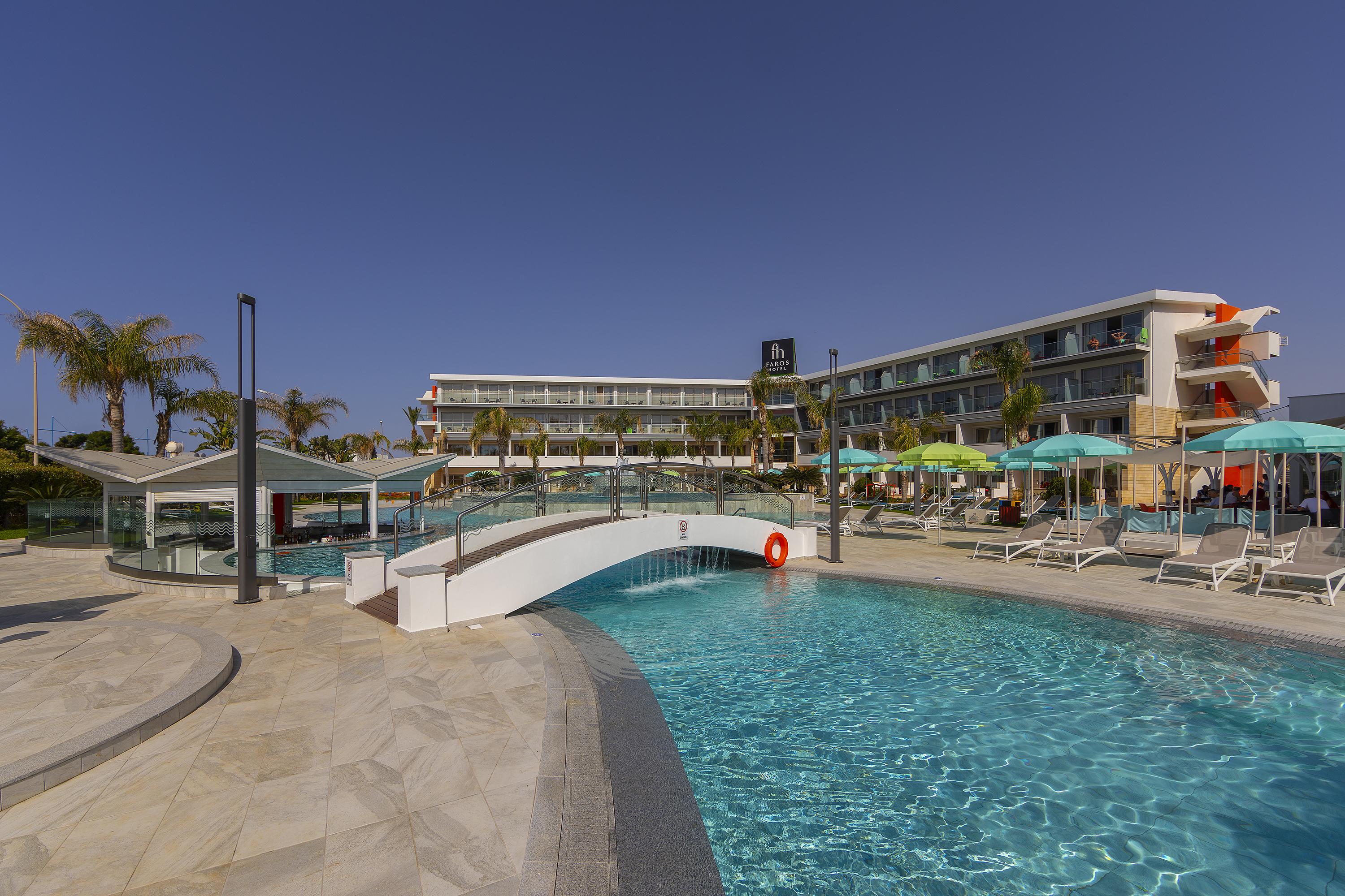 Faros Hotel Ayia Napa Bagian luar foto
